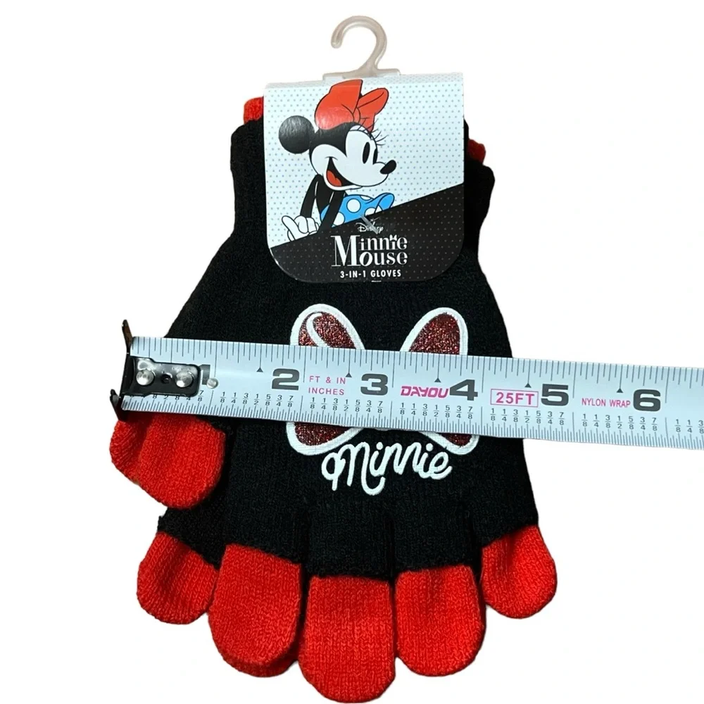 Disney Minnie Mouse 3-in-1 Winter Gloves